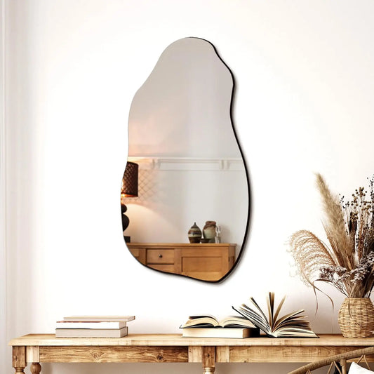 Irregular Asymmetrical Wall Mirror