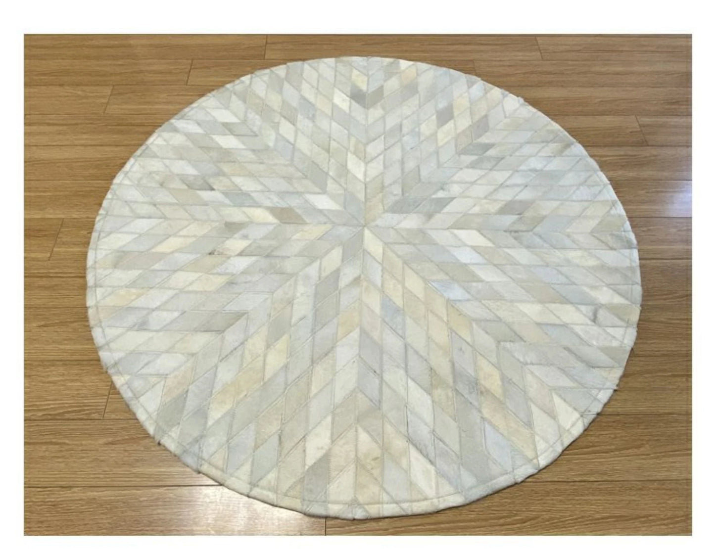 Genuine Cowhide Carpet Handmade Patchwork Home Area Rug