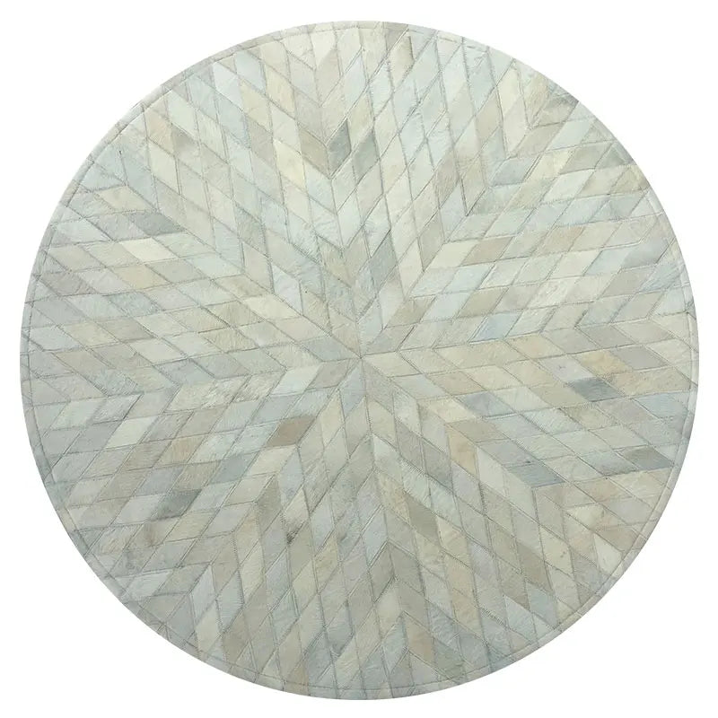 Genuine Cowhide Carpet Handmade Patchwork Home Area Rug