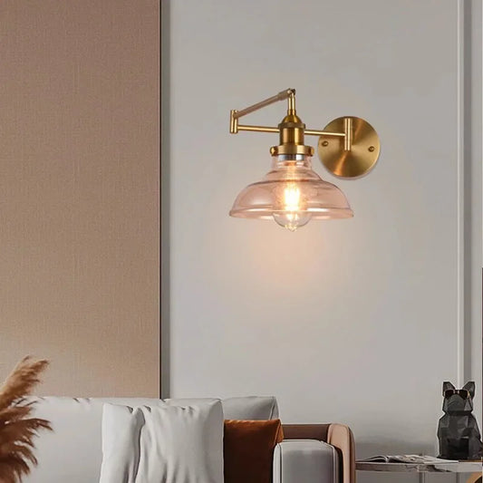 Vintage Style Gold Wall Light